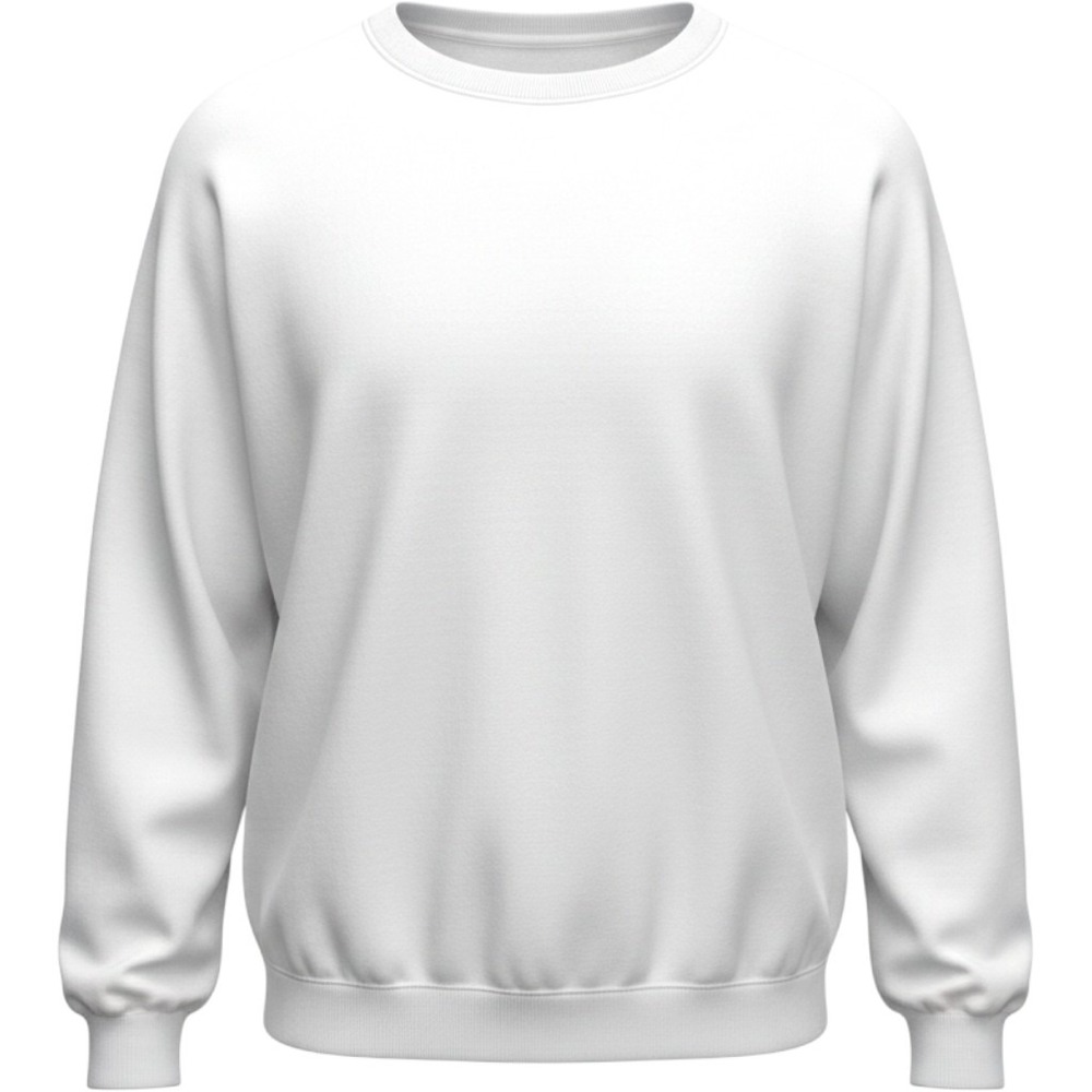Aerie Oversized Crewneck Sweatshirt Womens Size XXS White Clean Girl Lounge